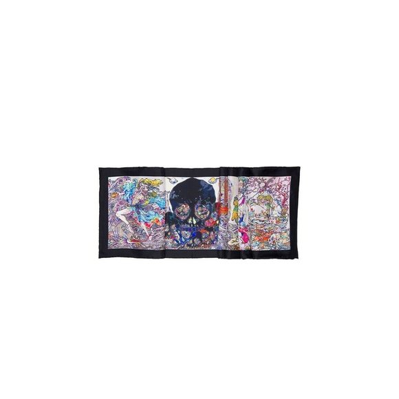 Takashi Murakami In The Land Of The Dead Scarf - Picture 2 of 4